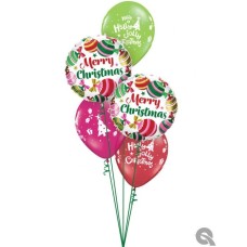 Bukiet 1086 Jingle Jangle All The Way! Qualatex #15016-2